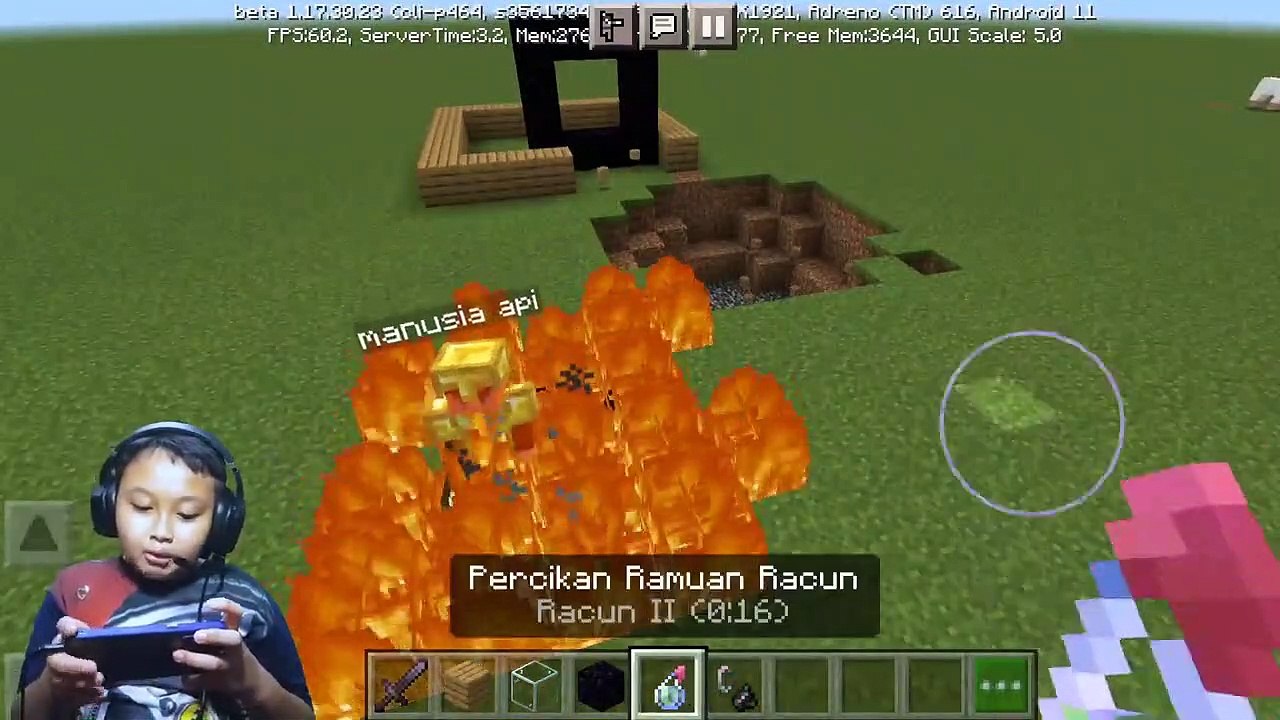main minecraft pertama kali di android