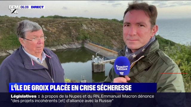 Frappée par la sécheresse, l'île de Groix envisage d'importer de l'eau en bateau