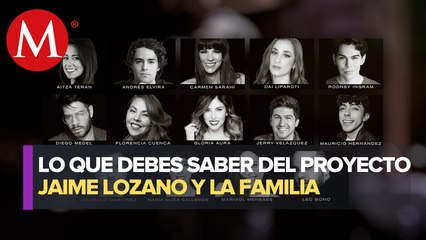Florencia Cuenca y Mauricio Martínez, participan en 'Jaime Lozano y la familia' | M2
