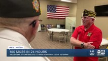 Man running 100 miles in 24 hours to benefit VFW Post