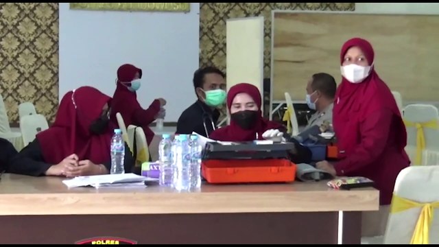 Sambut Hari Bhayangkara, Polres Bondowoso Gelar Donor Darah