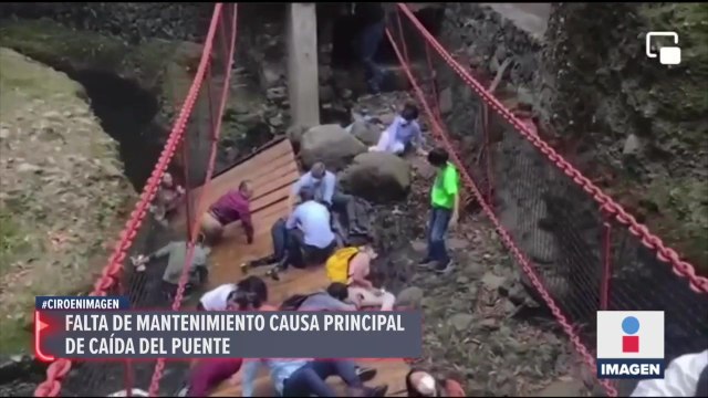 Falta de mantenimiento es causa principal de caída del puente