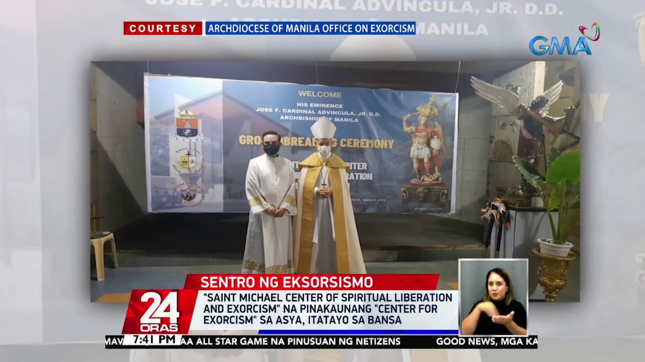 "Saint Michael Center of Spiritual Liberation and Exorcism" na pinakaunang "Center for Exorcism" sa Asya, itatayo sa bansa | 24 Oras
