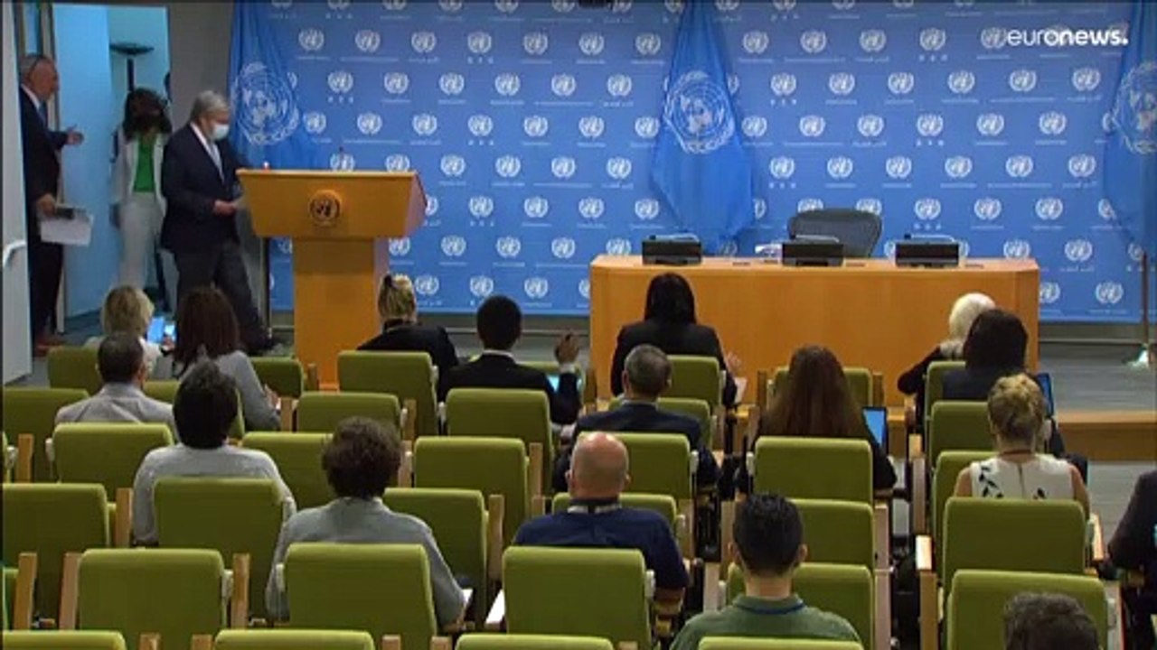 António Guterres apela para plano urgente de transporte de cereais