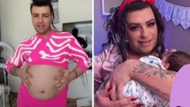 Hamilelik ve doğum videolarından dolayı soruşturma başlatılan trans fenomen Mükremin Gezgin, sessizliğini bozdu