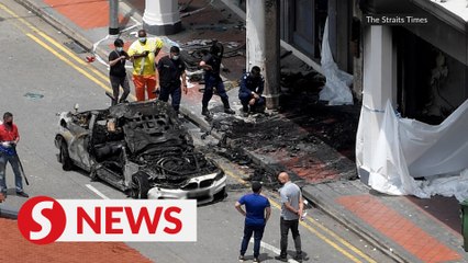 Tanjong Pagar crash: Driver was above alcohol limit and speeding - coroner's inquiry