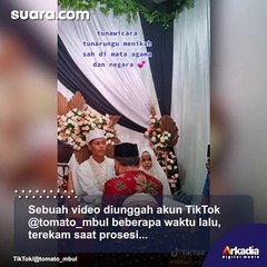 Viral! Kisah Haru Pasangan Tunawicara dan Tunarungu Menikah, Prosesi Gunakan Bahasa Isyarat