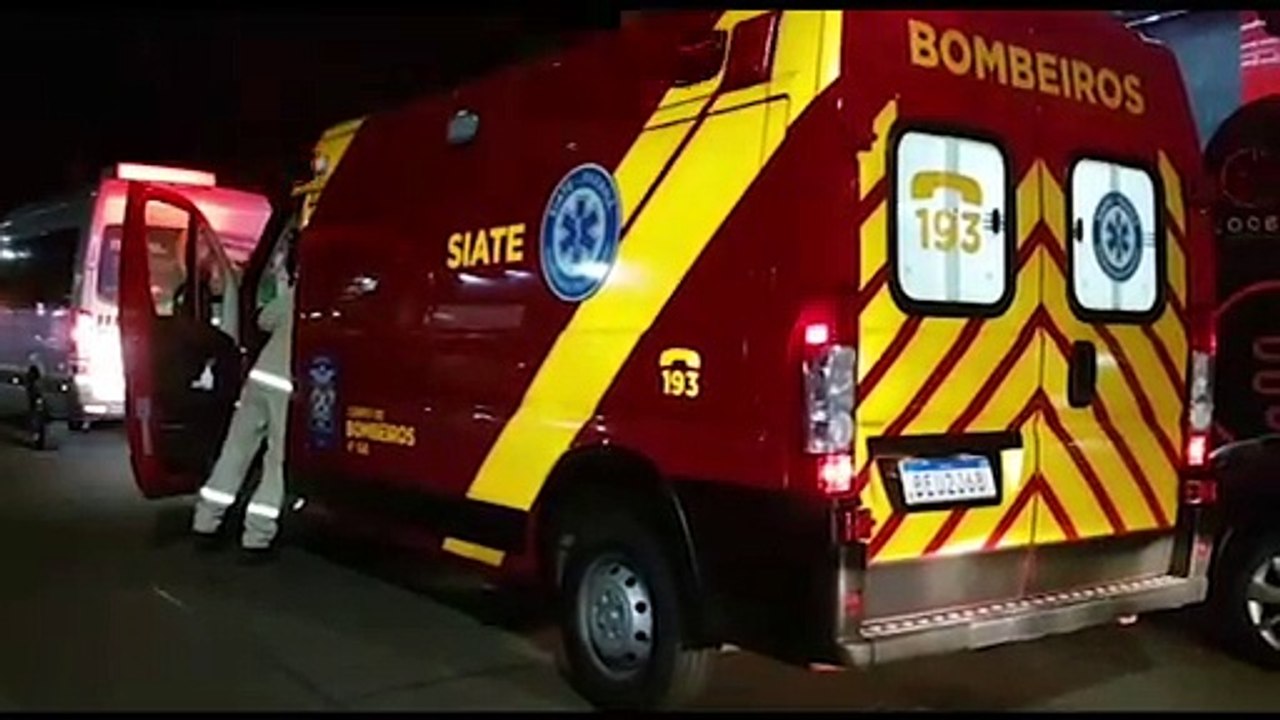 Rapaz fica ferido ao sofrer queda na Rua Pio XII no Centro