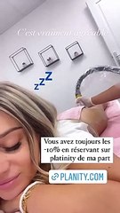 Alicia de "Mariés au premier regard" lors d'une séance de cryolipolyse