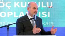 İçişleri Bakanı Süleyman Soylu, Göç Kurulu Toplantısı'nda açıklamalarda bulundu