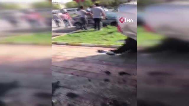 Van'da trafik kazası... 2 otomobilin çarpıştığı kazada 5 kişi yaralandı