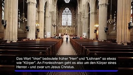 Fronleichnam 2022: Was steckt hinter dem katholischem Fest?