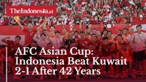 AFC Asian Cup: Indonesia Beat Kuwait 2-1 After 42 Years