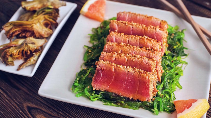 Tataki de atún rojo, receta japonesa