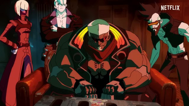Cyberpunk Edgerunners Exclusive Clip — Maelstrom Gang Netflix