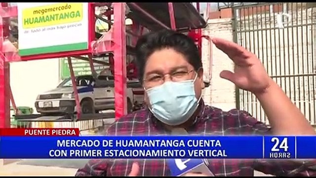 Puente Piedra: Mercado de Huamantanga cuenta con el primer estacionamiento vertical del Perú