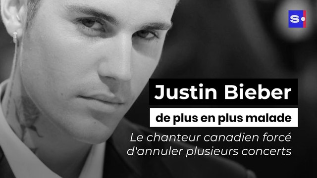 Justin Bieber malade : le chanteur contraint d’annuler plusieurs concerts