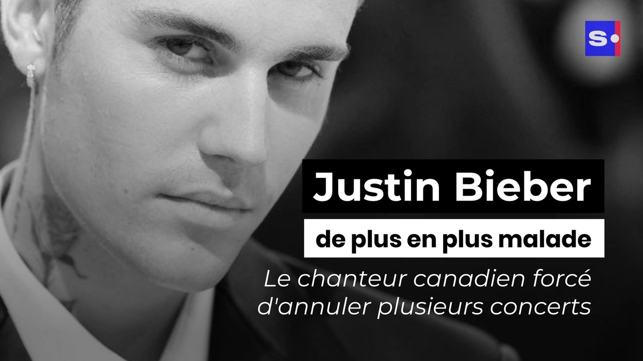 Justin Bieber malade : le chanteur contraint d’annuler plusieurs concerts
