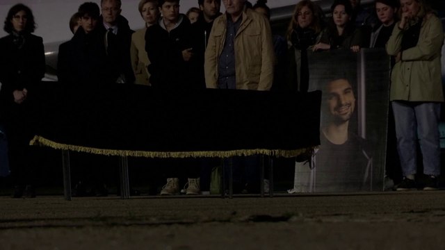 La dépouille du journaliste Frédéric Leclerc-Imhoff a été rapatriée en France, ce jeudi, à l'aéroport du Bourget