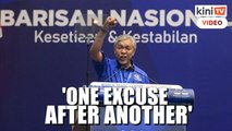 Zahid: Opposition condemns BN government, yet don't want GE15