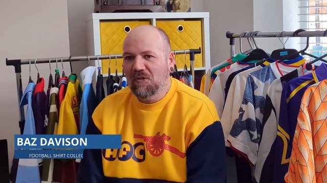 Football shirt enthusiast's collection 'escalates'