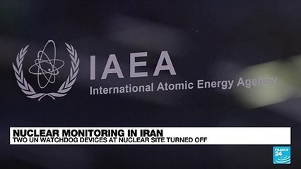 Iran says 2 UN watchdog devices at nuclear site turned off