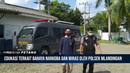 Polsek Mlandingan Proaktif Edukasi Masyarakat Bahaya Narkoba dan Miras