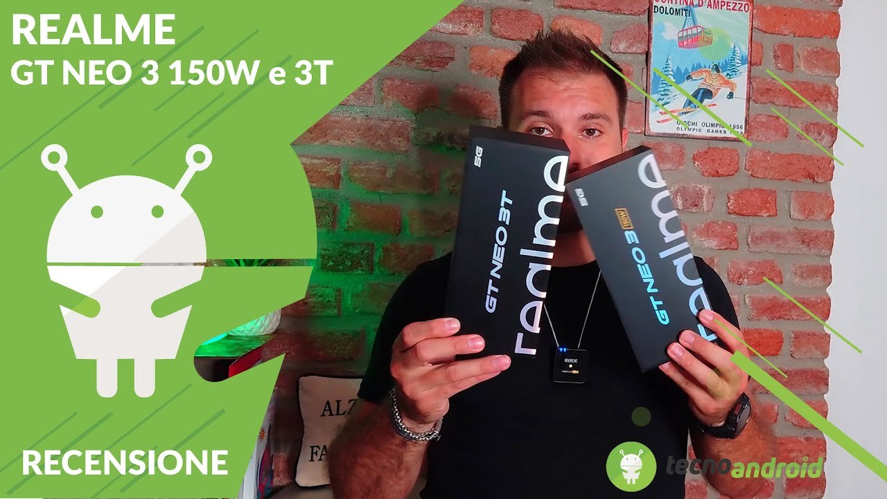 RECENSIONE Realme GT Neo 3 150W e GT Neo 3T: Arriva la super ricarica!