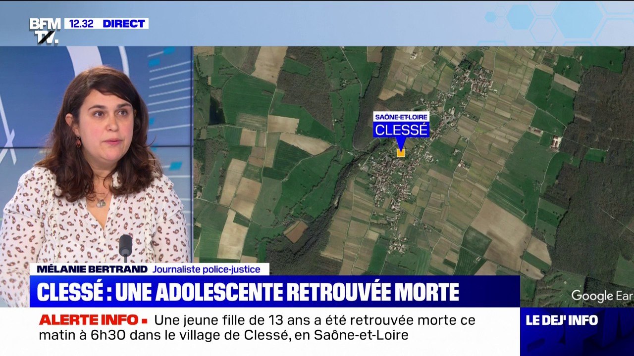 Une jeune fille de 13 ans a été retrouvée morte poignardée ce matin dans le village de Clessé, en Saône-et-Loire