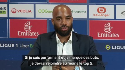Transferts - Lacazette et les meilleurs buteurs de l'histoire de l'OL : "Si je suis performant, je devrai rejoindre au moins le top 2"
