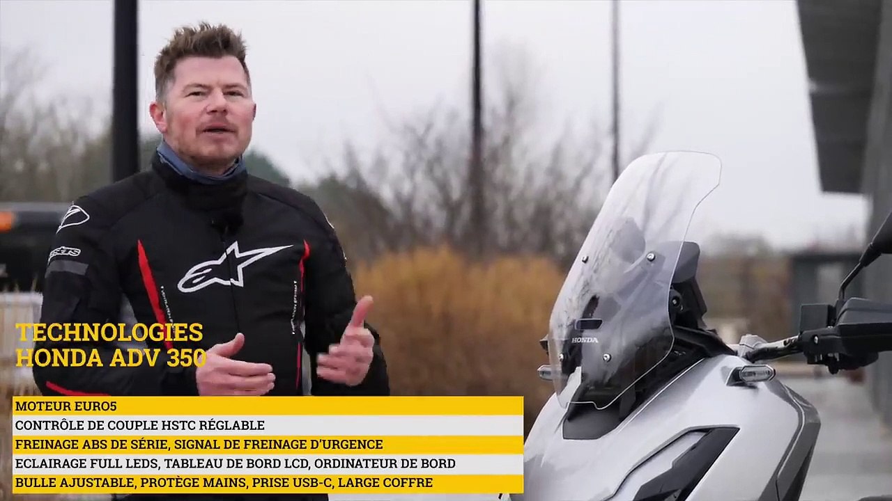 Test Honda ADV 350 (A2) _ Scooter Cross Over Mid Size !