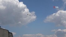 Savaş uçakları, Kastamonu semalarında şov yaptı