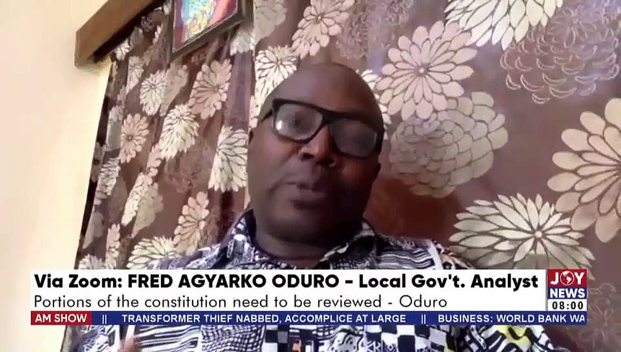 1992 Constitution: Some Ghanaians say President has been given too much power - AM Talk on Joy News