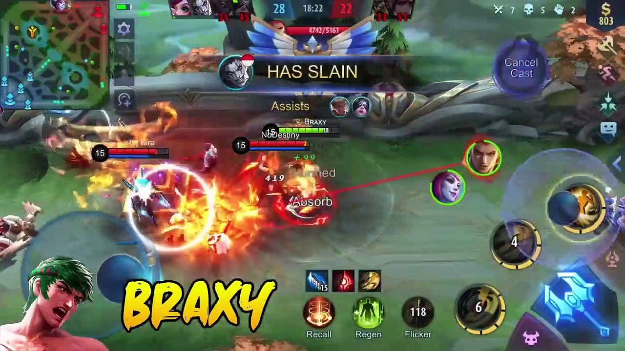 REASON WHY CHOU IS THE BEST COUNTER FOR FRANCO ---- • FreeStyle Chou Montage Braxy #8