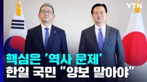 핵심은 '역사 문제'...한일 국민 