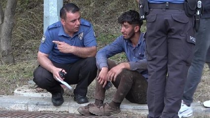 Çok çabaladı ama babasını kurtaramadı