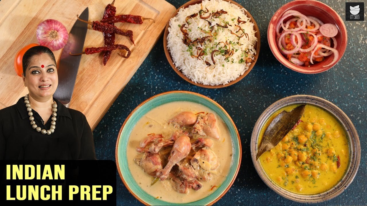 Indian Lunch Prep | Chicken Meal Prep | Desi Ch...
