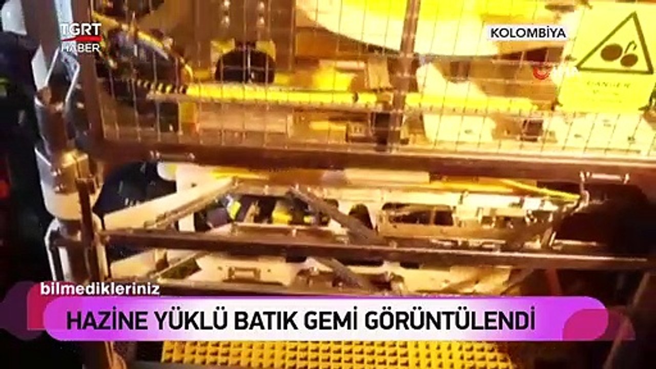 300 Yıllık Hazine Gemi ile Batmıştı! Kolombiya O Görüntüleri Yayınladı