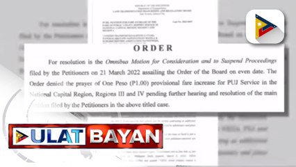 P10 minimum jeepney fare sa NCR, Regions 3 at 4, epektibo na ngayong araw