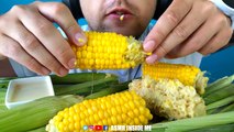 ASMR EATING SWEET JUICY CORN EATING SOUNDS (NO TALKING) MUKBANG