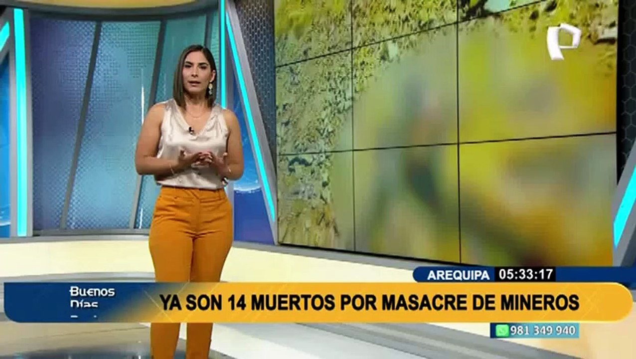 14 muertos en zona minera: hoy a las 10 a.m. se reúnen representantes de PCM y mineros