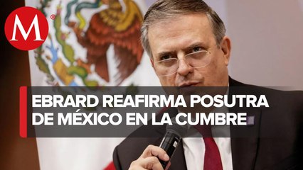 "En nuestro país hay libertad de expresión real": Marcelo Ebrard