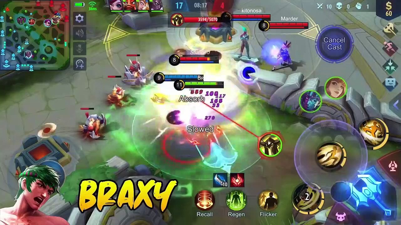 WTF- 1 VS 5 SAVAGE!!  FreeStyle Chou Montage Braxy