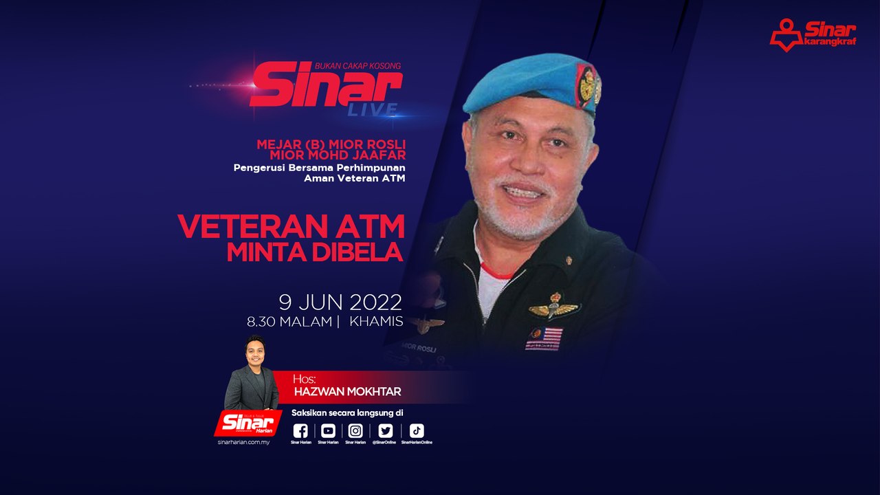[LIVE] Veteran ATM minta dibela