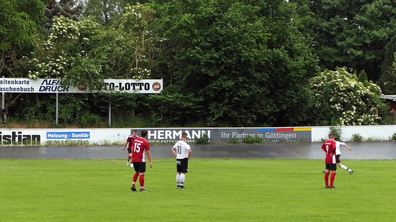 Das 1:0 für Sparta II durch Lennart Daube bei der SVG III