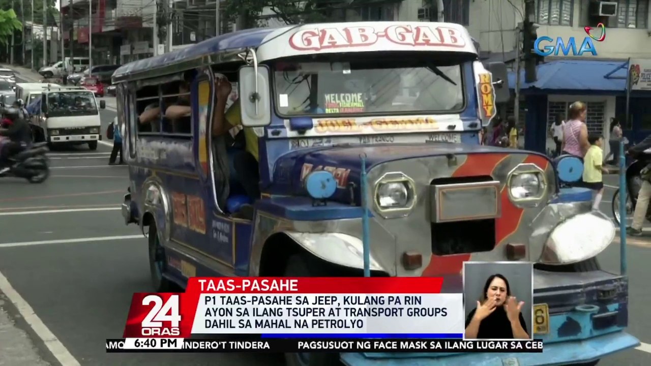 Minimum fare sa jeep sa Metro Manila, Region 3 at 4, P10 na simula ngayong araw | 24 Oras