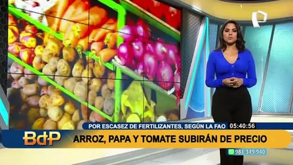 ¡La pesadilla sigue!: Arroz. papa, cebolla y tomate subirán de precio