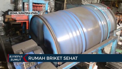 Limbah Kayu Jadi Briket Sehat