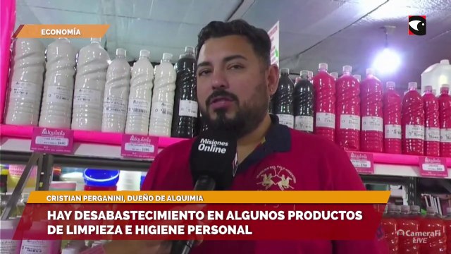Hay desabastecimiento en algunos productos de limpieza e higiene personal