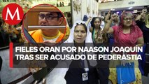 En Guadalajara, fieles de La Luz del Mundo oran por Naasón Joaquín García
